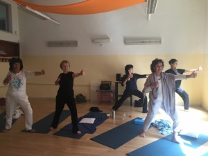 Kundalini yoga Daria Priori alla Casa delle Donne Milano