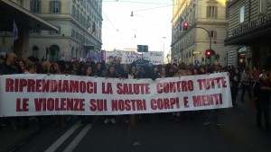 Roma: manifestazione 26/11/16 - Foto di Alessandra Ghimenti