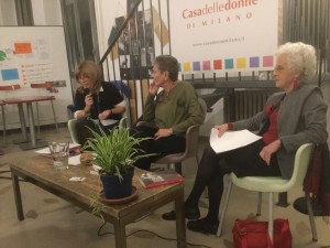 Da sinistra: Cristina Morini, Rosella Simone e Nicoletta Gandus