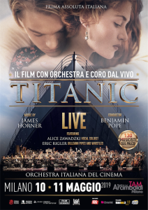 Locandina Titanic LIVE